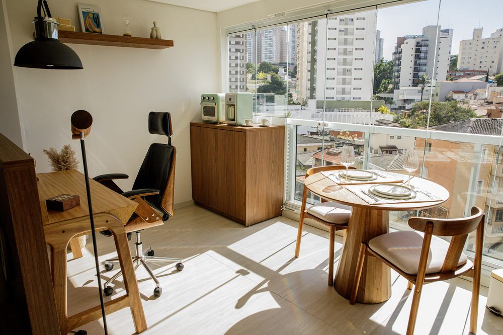 Varanda do apartamento Vitreo Klabin
