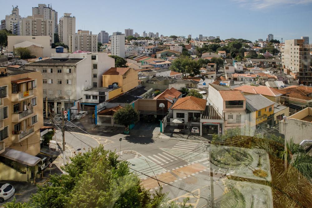 Vista da região a partir do apartamento Vitreo Klabin